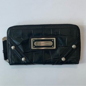 B. Makowsky - Ladies black leather wallet
